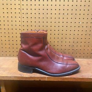 Stafford Leather Zip Up Boot